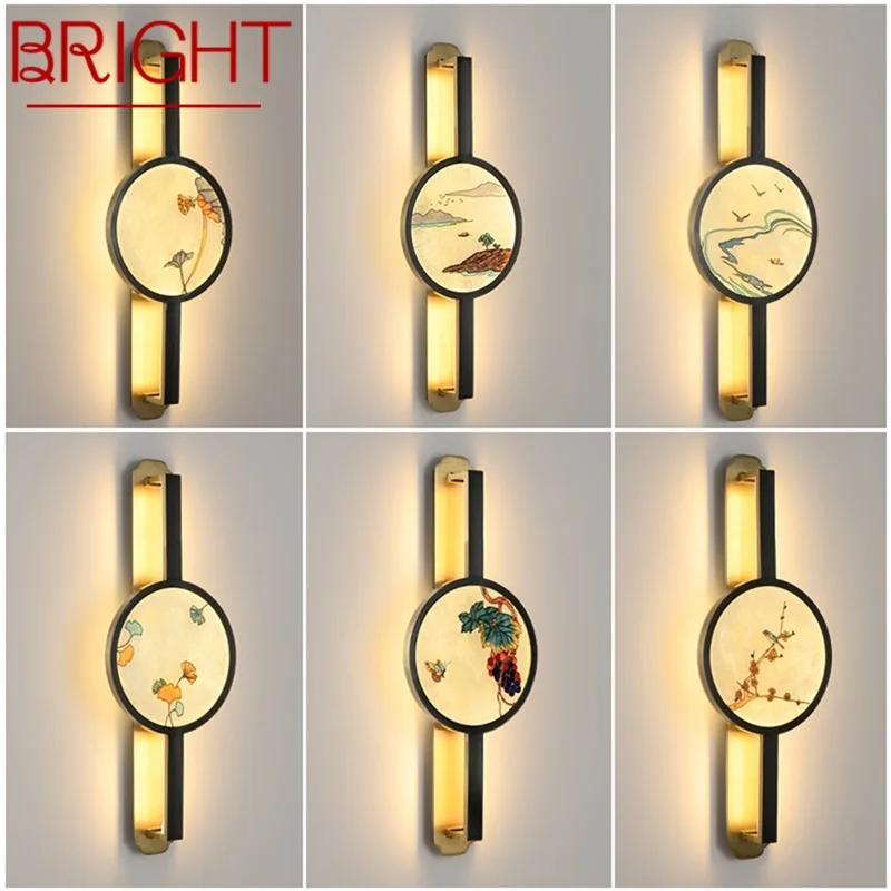 BRIGHT Indoor Sconce Wall Lights Modern Brass Creative LED Lamp Design For Home Corridor
BRIGHT Indoor Sconce Wall Lights Modern Brass Creative LED Lamp Design For Home Corridor