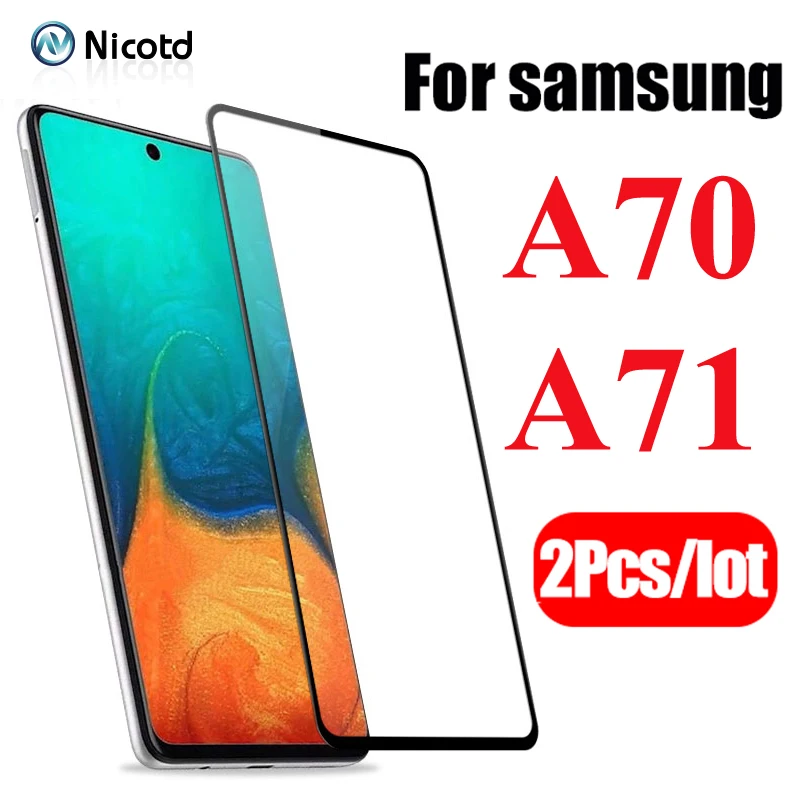 2PCS/Lot Full Coverage Tempered Glass Screen Protector For Samsung Galaxy A70 9H Hardness Protective Glass Film For Galaxy A71
2PCS/Lot Full Coverage Tempered Glass Screen Protector For Samsung Galaxy A70 9H Hardness Protective Glass Film For Galaxy A71
