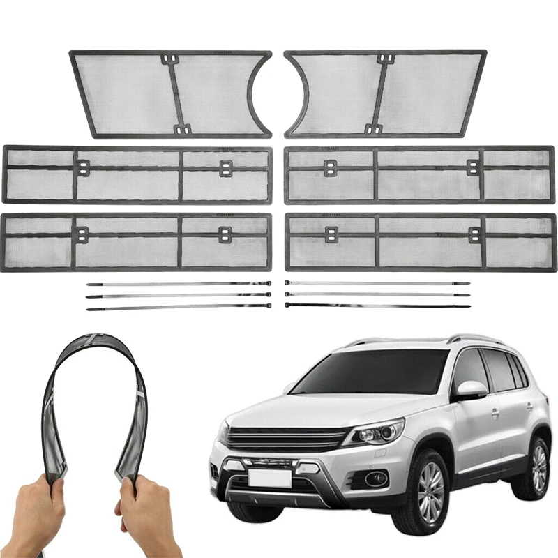 Car Front Grilleinsert Net Insect Sning Mesh Accessories for Tiguan -2020
Car Front Grilleinsert Net Insect Sning Mesh Accessories for Tiguan -2020