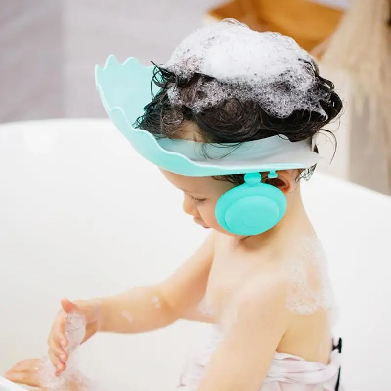 Baby Bath Accessories Silicone Shampoo Bathing Shower Cap for Toddler Adjustable Waterproof Ear Protection Cover
Baby Bath Accessories Silicone Shampoo Bathing Shower Cap for Toddler Adjustable Waterproof Ear Protection Cover