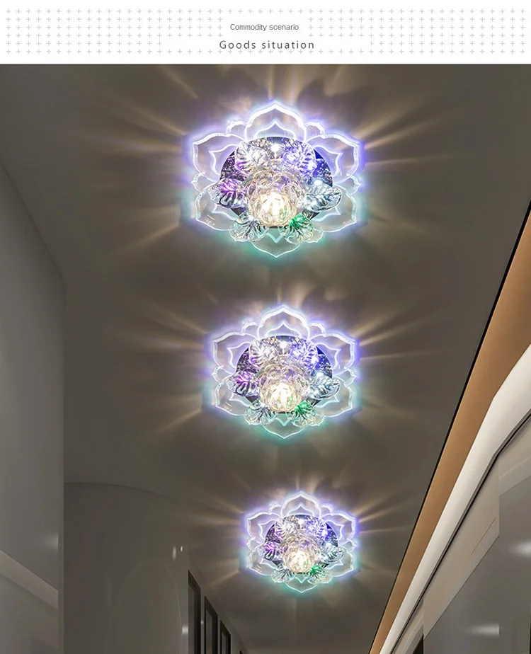 Crystal Aisle Light Corridor Light LED Ceiling Light Porch Light Modern Minimalist Lobby Downlight Spotlight Aisle Light 
Crystal Aisle Light Corridor Light LED Ceiling Light Porch Light Modern Minimalist Lobby Downlight Spotlight Aisle Light
