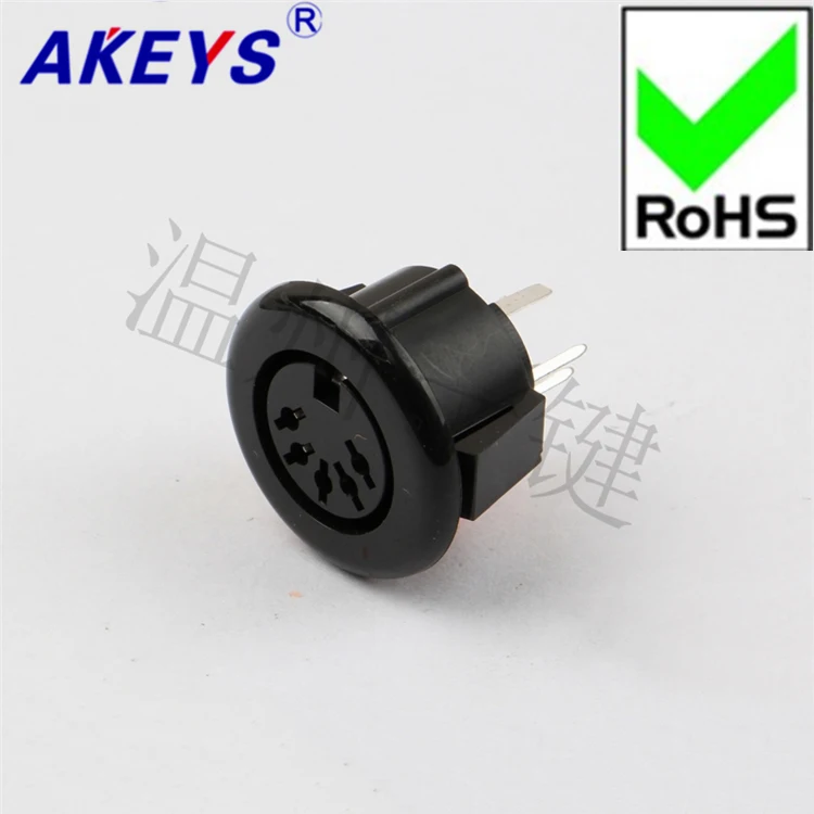 10PCS DS-5-07 square S large terminal connector generous 5 core 5 pin socket 5 PIN pin DIN parent seat
10PCS DS-5-07 square S large terminal connector generous 5 core 5 pin socket 5 PIN pin DIN parent seat