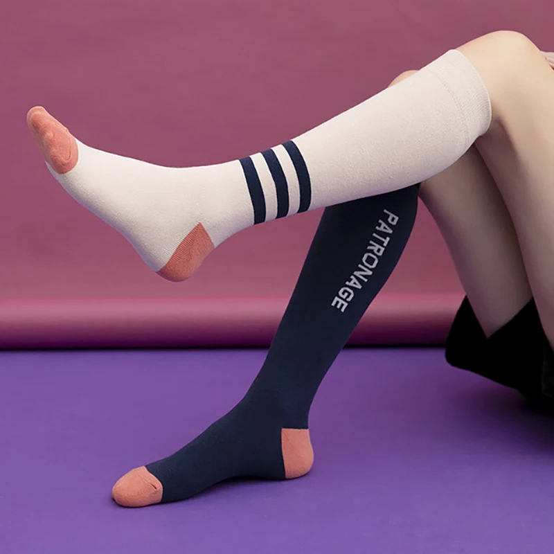 AB Asymmetric Spring Autumn Cotton Stripe Harajuku Street Strange Funny Fashion Girls Cosplay INS Korean Knee Socks Stockings
AB Asymmetric Spring Autumn Cotton Stripe Harajuku Street Strange Funny Fashion Girls Cosplay INS Korean Knee Socks Stockings