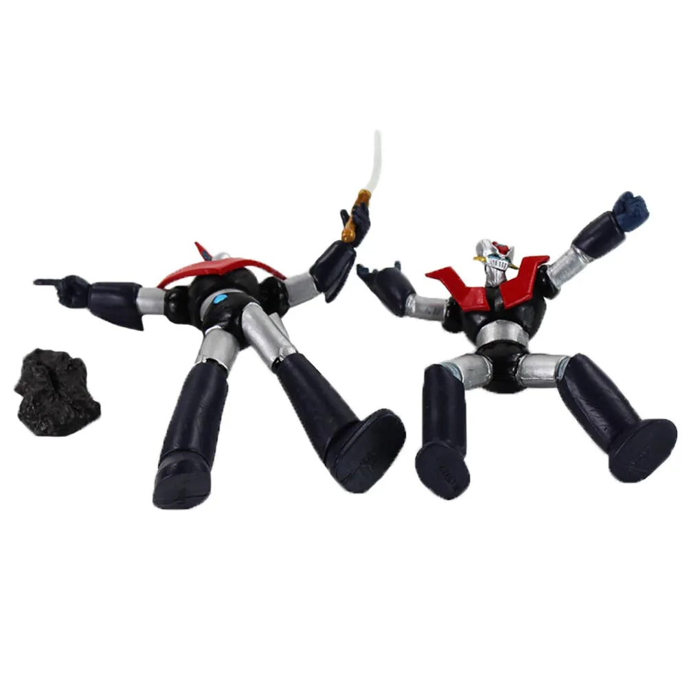 2Pcs/Set 7-10cm Anime Mazinger Z PVC Action Figure Collectible Model Toy Birthday Gift for Kids
2Pcs/Set 7-10cm Anime Mazinger Z PVC Action Figure Collectible Model Toy Birthday Gift for Kids