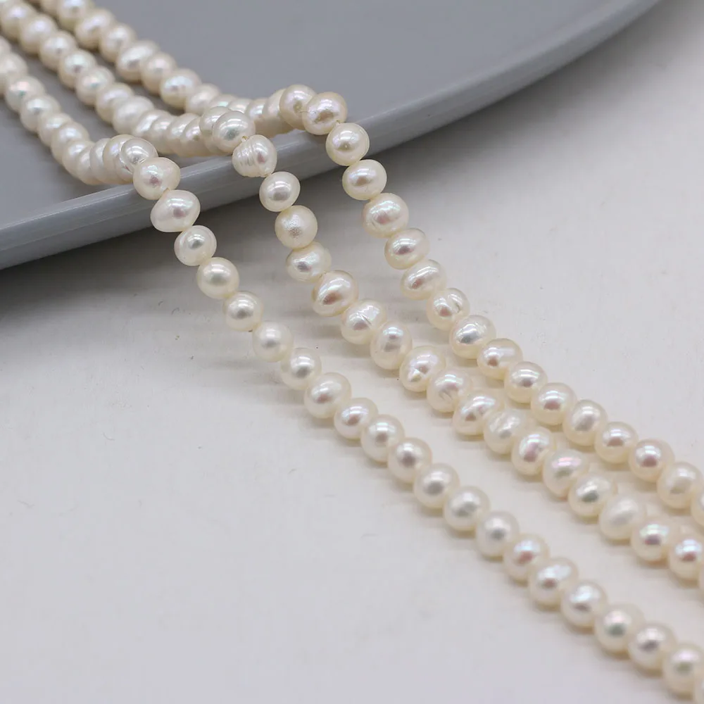 Real Natural Pearl AAA Freshwater Pearl Beads Round Loose Pearls Bead For DIY Charm Bracelet Necklace Jewelry Accessories Making
Real Natural Pearl AAA Freshwater Pearl Beads Round Loose Pearls Bead For DIY Charm Bracelet Necklace Jewelry Accessories Making