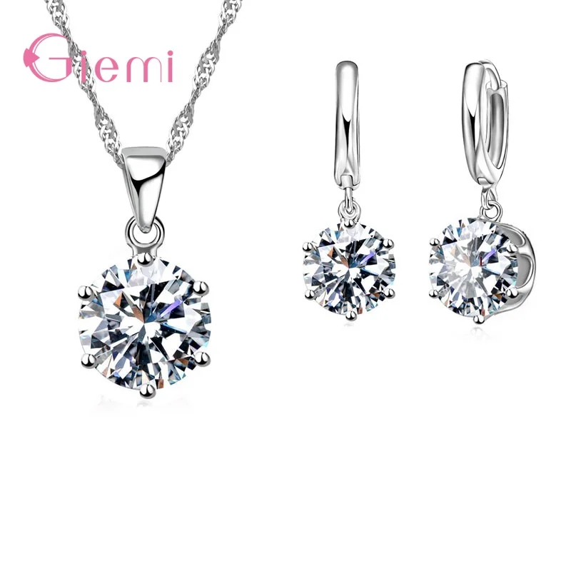2021 New 925 Sterling Silver Trendy Crystal Pendant Necklace Earrings Jewelry Set For Women Anniversary Gift Fashion Jewelry
2021 New 925 Sterling Silver Trendy Crystal Pendant Necklace Earrings Jewelry Set For Women Anniversary Gift Fashion Jewelry