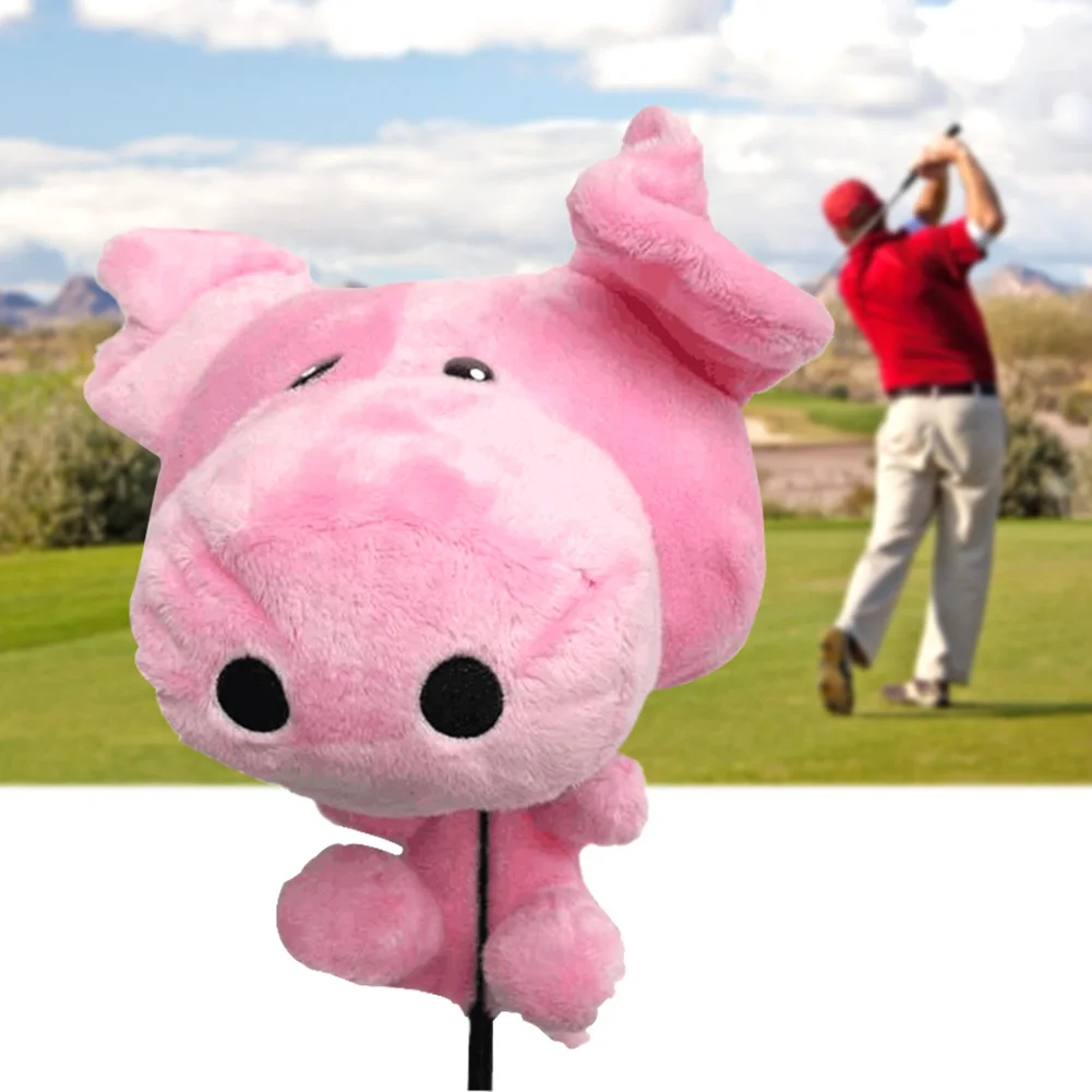460cc Driver Outdoor Cute Anti Scratch Ornaments Club Head Cover Animal Cartoon Pig Accessories Golf Fluff Cloth Protective Soft
460cc Driver Outdoor Cute Anti Scratch Ornaments Club Head Cover Animal Cartoon Pig Accessories Golf Fluff Cloth Protective Soft
