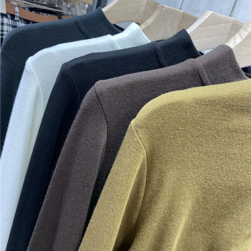 Woman Tshirts Women's Long-Sleeved T-shirt Autumn Winter Coat Tops Mujer Camisetas
Woman Tshirts Women's Long-Sleeved T-shirt Autumn Winter Coat Tops Mujer Camisetas