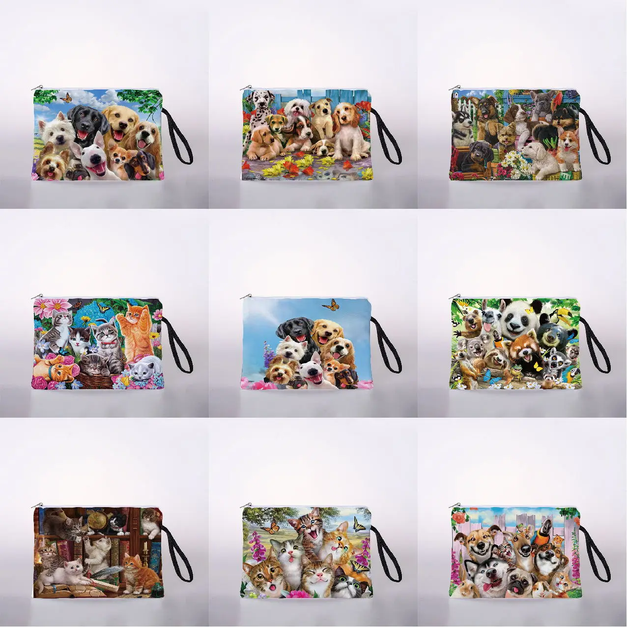 Colorful animal cosmetic bag with printed pattern cute storage bag small bag travel bag small bag lady cosmetic bag
Colorful animal cosmetic bag with printed pattern cute storage bag small bag travel bag small bag lady cosmetic bag