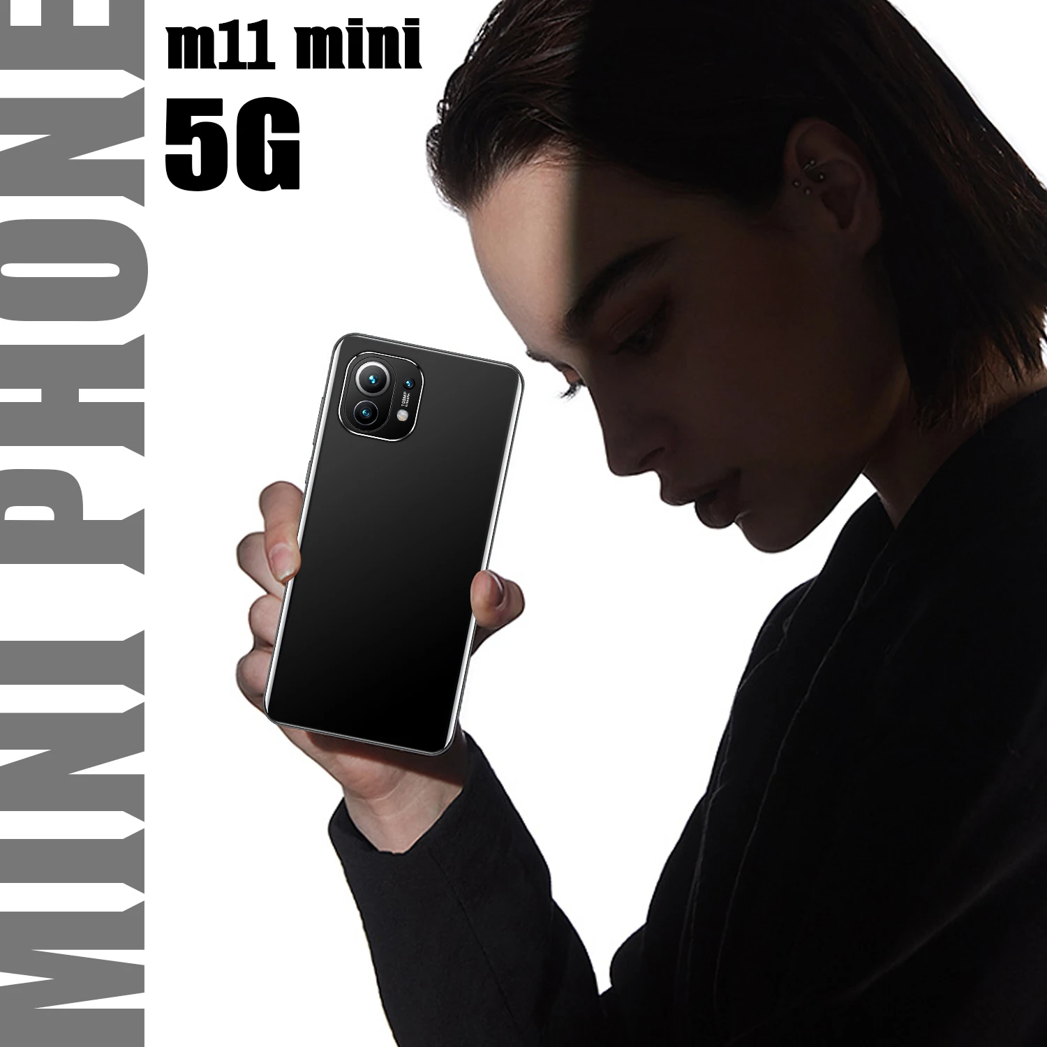 Телефон с экраном 5,2 дюйма M11 Mini, 8 ГБ + 128 ГБ, 24 Мп + 48 МП
Телефон с экраном 5,2 дюйма M11 Mini, 8 ГБ + 128 ГБ, 24 Мп + 48 МП