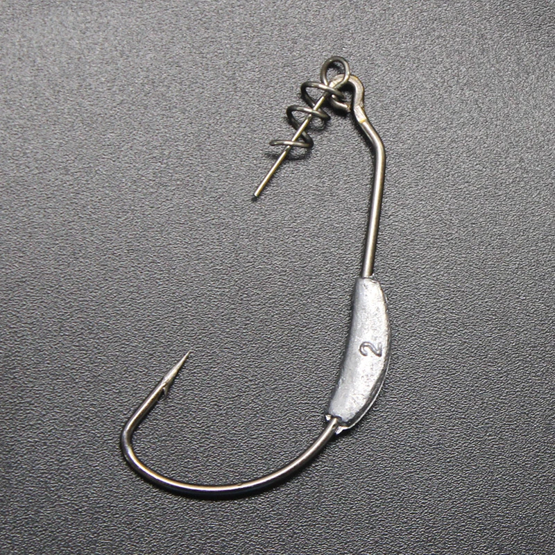 Weighted Fishing Hooks Barbed Jig Hooks with Twistlock Drop Shot Hooks Swimbait Bait Fish Hook for Soft Plastics 3 Sizes MC889
Weighted Fishing Hooks Barbed Jig Hooks with Twistlock Drop Shot Hooks Swimbait Bait Fish Hook for Soft Plastics 3 Sizes MC889