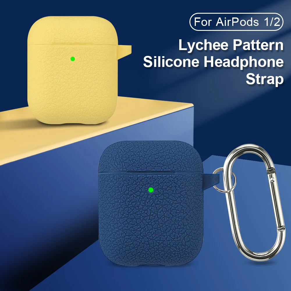 Earphone Case Coque For Apple Airpods 2nd 1/2 Funda Soft Silicone HeadPhone Case Charging Bags Box For Air Pods 1/2 With Buckle
Earphone Case Coque For Apple Airpods 2nd 1/2 Funda Soft Silicone HeadPhone Case Charging Bags Box For Air Pods 1/2 With Buckle