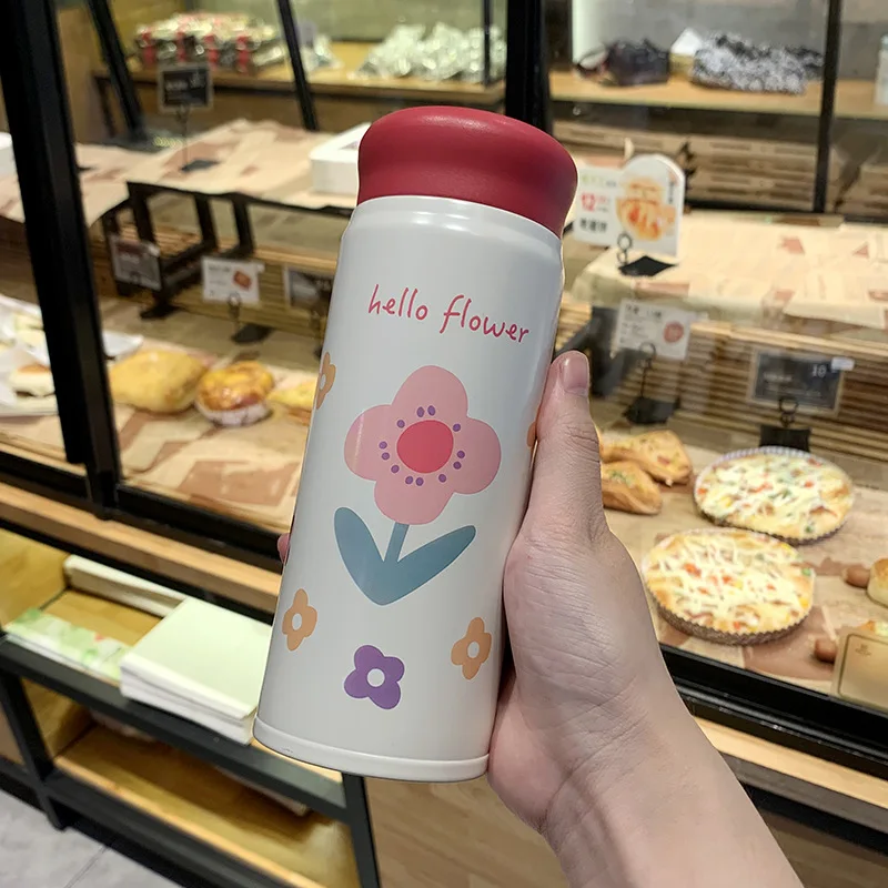 Cartoon Xiaohua 304 vacuum flask new stainless steel straight cup gift customization
Cartoon Xiaohua 304 vacuum flask new stainless steel straight cup gift customization