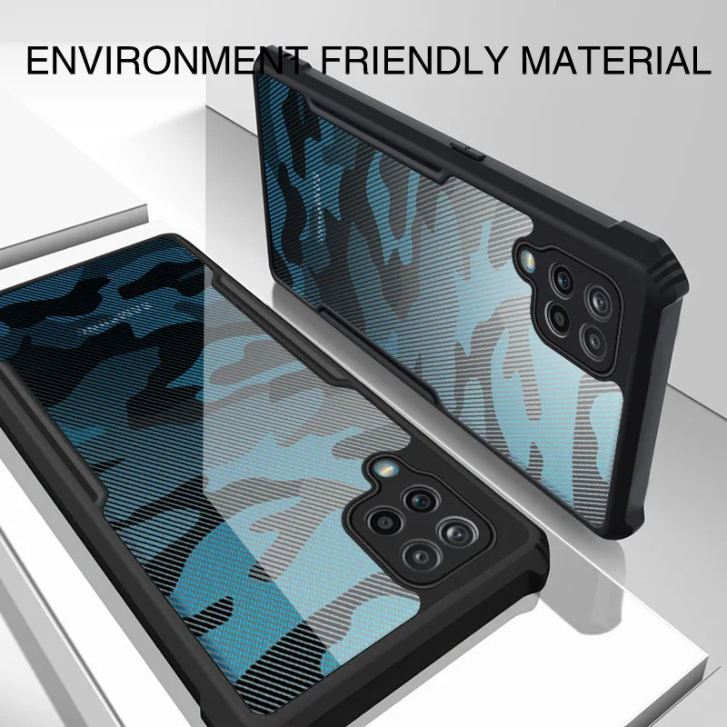 For Samsung Galaxy A12 Case Airbag Case Camouflage Acrylic PC+TPU Anti-knock Armor Back Cover for Galaxy A02s Rzants
For Samsung Galaxy A12 Case Airbag Case Camouflage Acrylic PC+TPU Anti-knock Armor Back Cover for Galaxy A02s Rzants