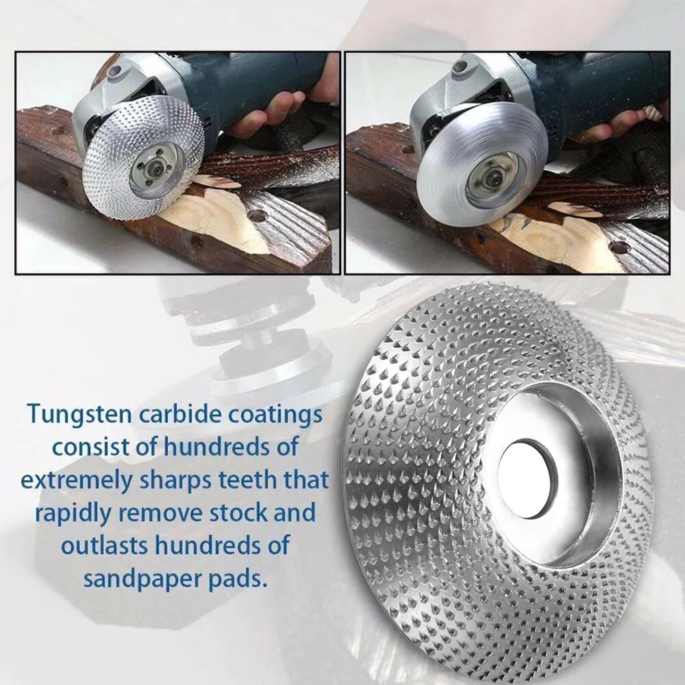 Sanding Carving Woodworking Angle Grinding Wheel Rotary Tool Abrasive Disc For Grinder Carbide Coating Bore Shaping | Инструменты