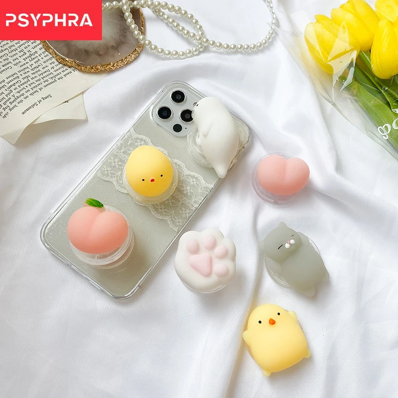 Lovely New Hot-selling Universal Cute Cartoon Mobile Phone Finger Ring Holder Handle Yellow Chick Bracket Accessories For iPhone
Lovely New Hot-selling Universal Cute Cartoon Mobile Phone Finger Ring Holder Handle Yellow Chick Bracket Accessories For iPhone