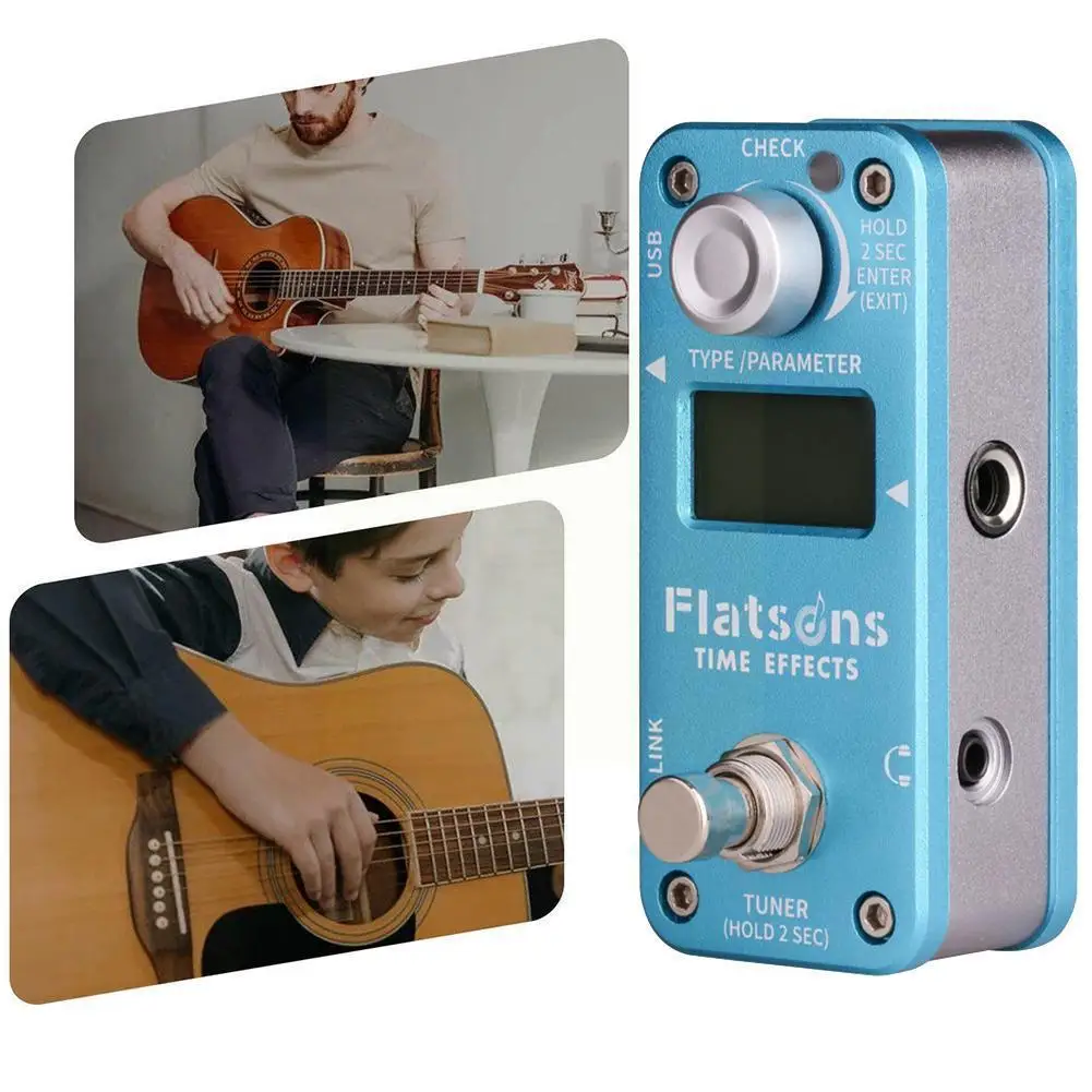 Digital Guitar Effect Pedal With Flatsons Set Delay Reverb Delay Stereo Delay Pedal Effect Guitar Pedal S1o9 
Digital Guitar Effect Pedal With Flatsons Set Delay Reverb Delay Stereo Delay Pedal Effect Guitar Pedal S1o9