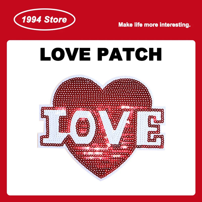 Love Embroidery Patch DIY Dress T-Shirt Jacket Jeans Handbags Decorative Badges Patches For Clothing Letters Sewing Accessories
Love Embroidery Patch DIY Dress T-Shirt Jacket Jeans Handbags Decorative Badges Patches For Clothing Letters Sewing Accessories