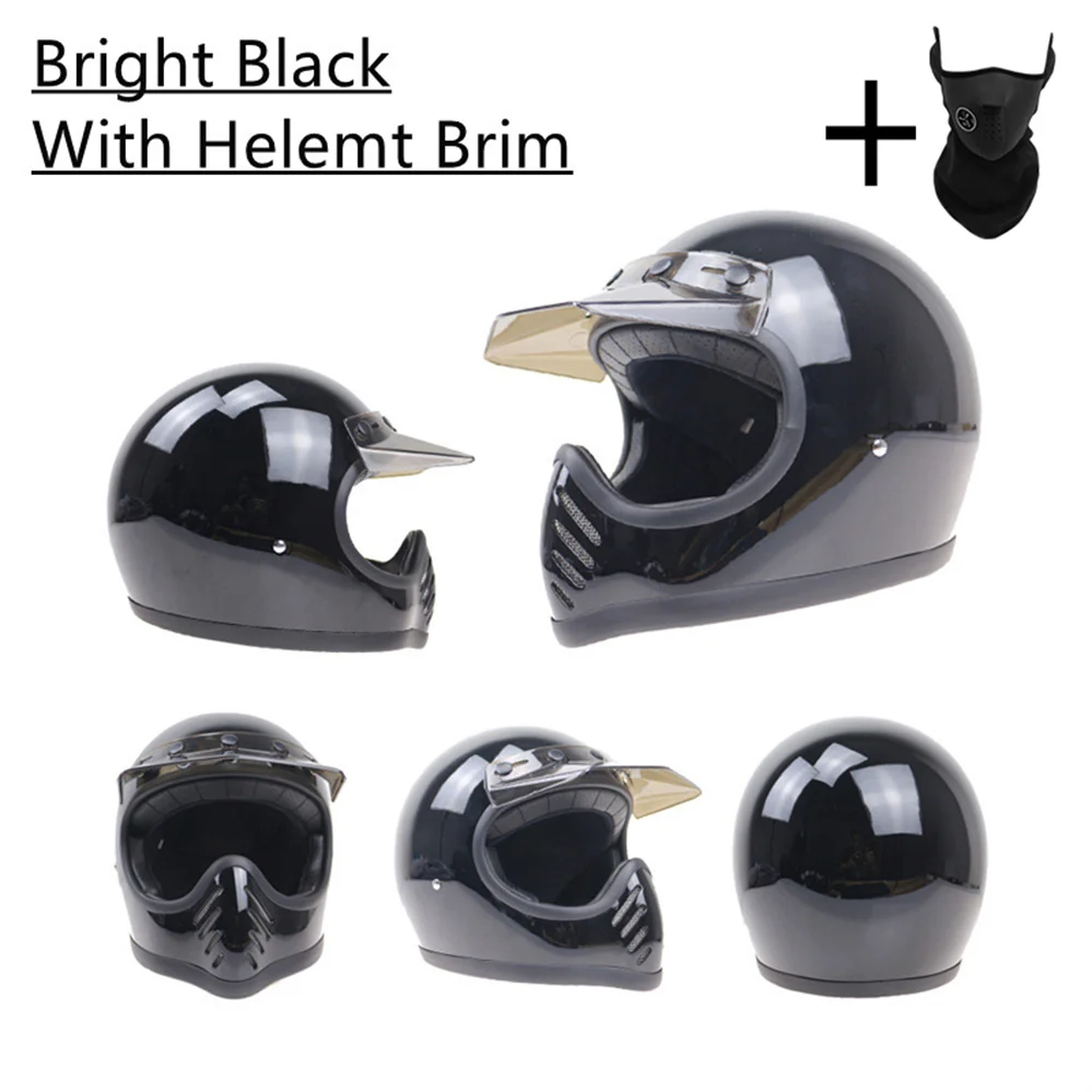 MOTO III Style Professional Vintage Fiberglass Shell Motorcycle Helmet Cafe Racer Retro Full Face Motocross Capacete Moto Casco
MOTO III Style Professional Vintage Fiberglass Shell Motorcycle Helmet Cafe Racer Retro Full Face Motocross Capacete Moto Casco