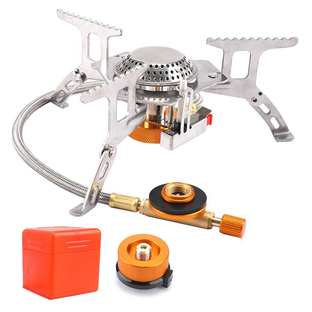 Widesea Outdoor Gas Stove Camping Gas Burner Folding Electronic Stove Hiking Portable Foldable Split Stoves 3500W For Picnic
Widesea Outdoor Gas Stove Camping Gas Burner Folding Electronic Stove Hiking Portable Foldable Split Stoves 3500W For Picnic