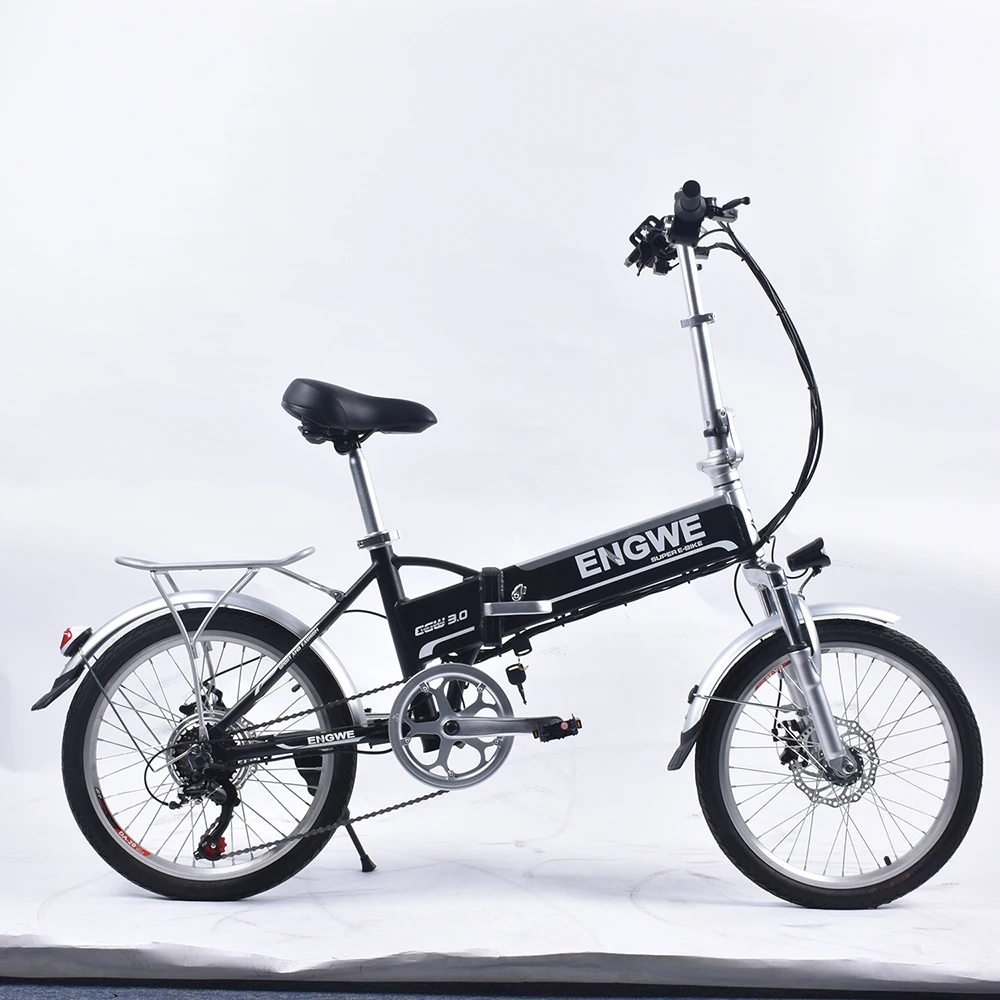 EGW 250W 48V 8Ah Батарея складной электрический велосипед 20 ''колеса Алюминий сплав