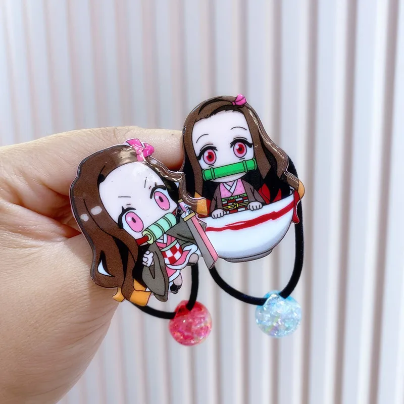 Anime Elastic Hair Bands Demon Slayer: Kimetsu No Yaiba Kamado Tanjirou Cosplay Hair Ropes Girl Cartoon Headwear
Anime Elastic Hair Bands Demon Slayer: Kimetsu No Yaiba Kamado Tanjirou Cosplay Hair Ropes Girl Cartoon Headwear
