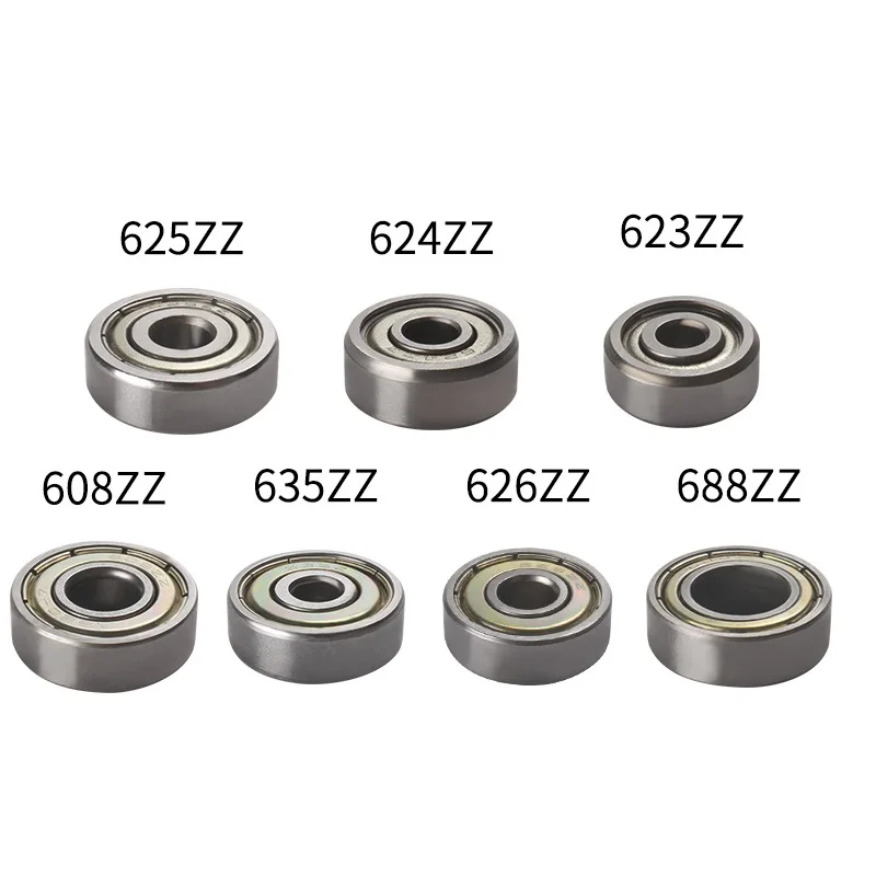 RAMPS 10PCS Ball Bearing 608zz/623zz/624zz/625zz/635zz/626zz/688zz Deep Groove Carbon Steel Pulley Wheel 3D Printers Parts
RAMPS 10PCS Ball Bearing 608zz/623zz/624zz/625zz/635zz/626zz/688zz Deep Groove Carbon Steel Pulley Wheel 3D Printers Parts