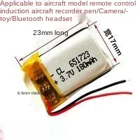 3.7V Polymer Lithium Battery 651723 Helicopter Electric Spray Atomizer Bluetooth Headset, Small Toys For Games Accessories
3.7V Polymer Lithium Battery 651723 Helicopter Electric Spray Atomizer Bluetooth Headset, Small Toys For Games Accessories