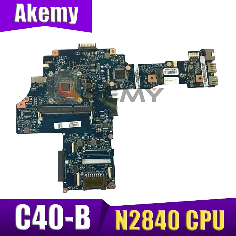 AKEMY H000073980 материнская плата для ноутбука Toshiba Satellite C40-B CA10BM N2840 процессор DDR3 основная плата работает
AKEMY H000073980 материнская плата для ноутбука Toshiba Satellite C40-B CA10BM N2840 процессор DDR3 основная плата работает