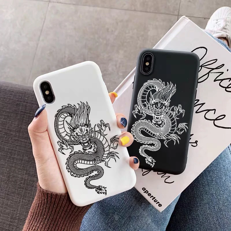 Fashion Dragon Animal Pattern Phone Case For iPhone 12 11 Pro XS MAX X XR SE20 7 8 6Plus Silicone Shell Soft Matte Cover Bag
Fashion Dragon Animal Pattern Phone Case For iPhone 12 11 Pro XS MAX X XR SE20 7 8 6Plus Silicone Shell Soft Matte Cover Bag