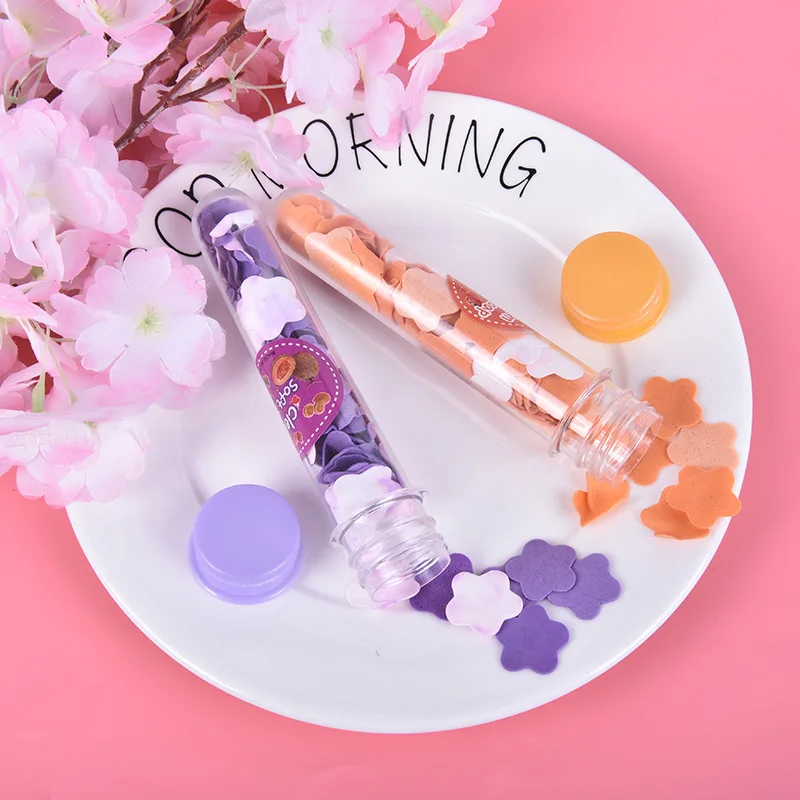 1pc Portable Petal Soap Bath Child Hand Washing Soap Paper Random Colors Flower Shape Fruity Odour for Travel Scented Soap Tube
1pc Portable Petal Soap Bath Child Hand Washing Soap Paper Random Colors Flower Shape Fruity Odour for Travel Scented Soap Tube