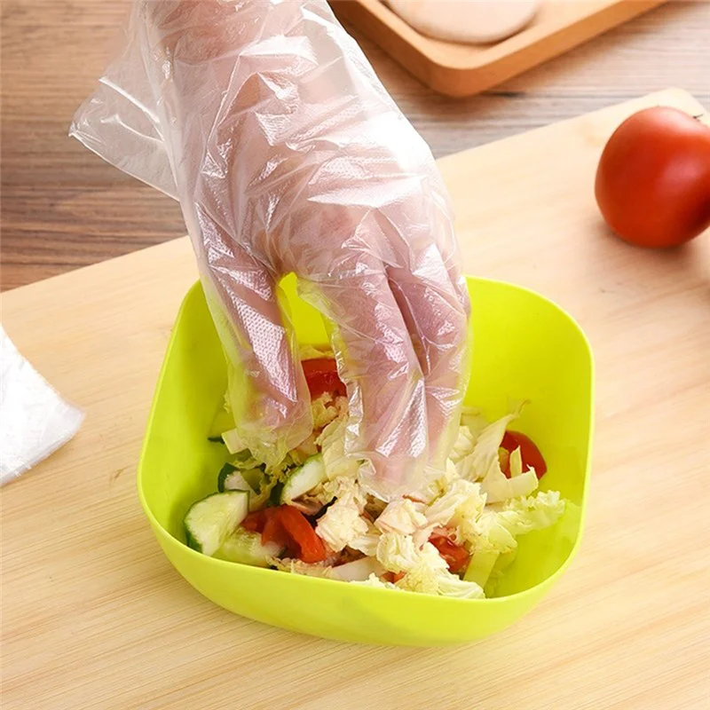 Disposable Plastic Clear Gloves 100/200 Pcs Food Eco-Friendly Gloves For Kitchen Cooking Industrial Restaurant Cleaning Gloves
Disposable Plastic Clear Gloves 100/200 Pcs Food Eco-Friendly Gloves For Kitchen Cooking Industrial Restaurant Cleaning Gloves