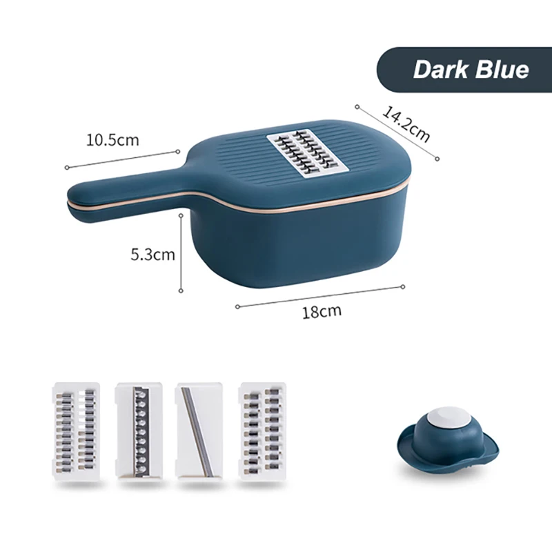 Multi-function Potato Carrot Cucumber Mandoline Slicer Cutter Grater Shredders with Strainer/Kitchen Fruit and Vegetable Tools
Multi-function Potato Carrot Cucumber Mandoline Slicer Cutter Grater Shredders with Strainer/Kitchen Fruit and Vegetable Tools