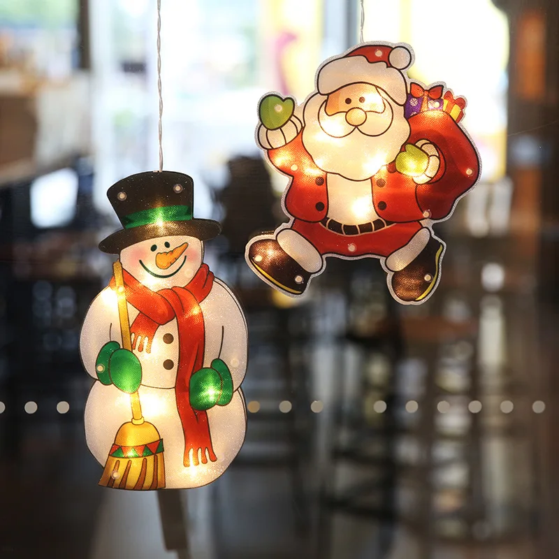 Christmas Light Led Suction Cup Window Hanging Lights Chandelier Atmosphere Scene Decoration Festive Decorative Color Lamp
Christmas Light Led Suction Cup Window Hanging Lights Chandelier Atmosphere Scene Decoration Festive Decorative Color Lamp