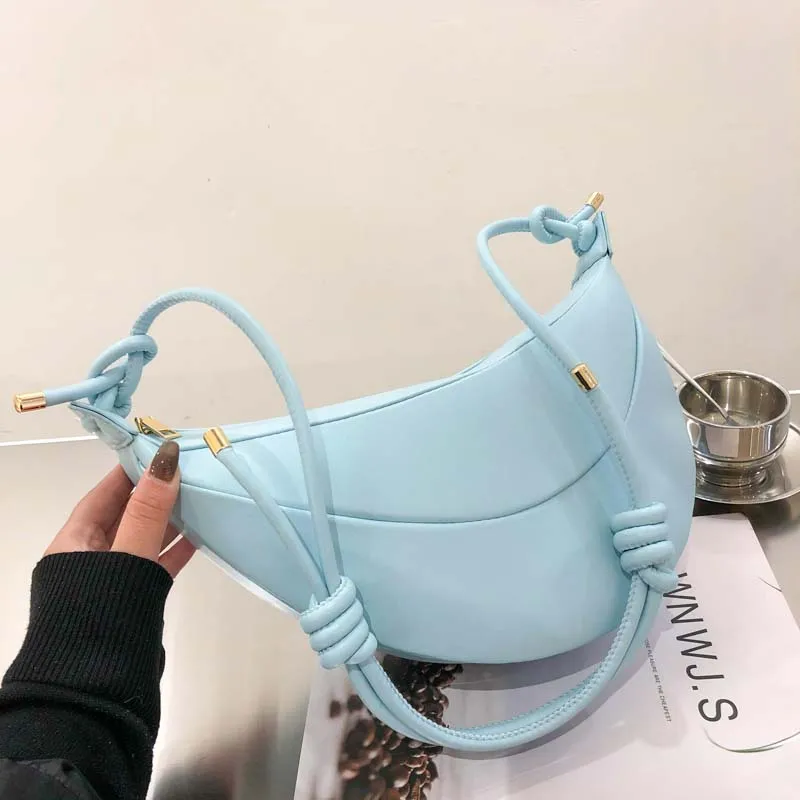 Fashion Half Moon Shoulder Bags Leather Luxury Designer Handbags High Quality Large Capacity Purses Women Sac Bolso Grande Mujer
Fashion Half Moon Shoulder Bags Leather Luxury Designer Handbags High Quality Large Capacity Purses Women Sac Bolso Grande Mujer