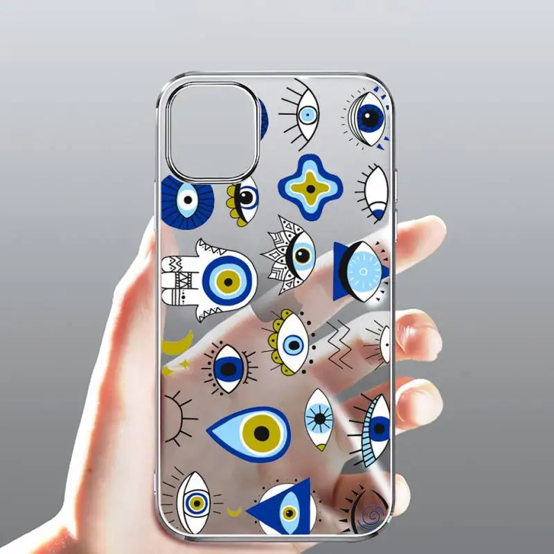 pink Evil Ey Phone Case Transparent for Clear iPhone case 11 12 mini pro XS MAX 8 7 6 6S Plus X 5S SE 2020 XR
pink Evil Ey Phone Case Transparent for Clear iPhone case 11 12 mini pro XS MAX 8 7 6 6S Plus X 5S SE 2020 XR