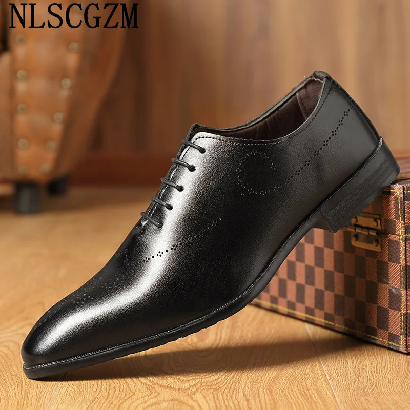 Brown Formal Shoes for Men Office 2022 Black Business Shoes Men Oxford Men Shoes Leather Zapatos Hombre Sapato Social Masculino
Brown Formal Shoes for Men Office 2022 Black Business Shoes Men Oxford Men Shoes Leather Zapatos Hombre Sapato Social Masculino