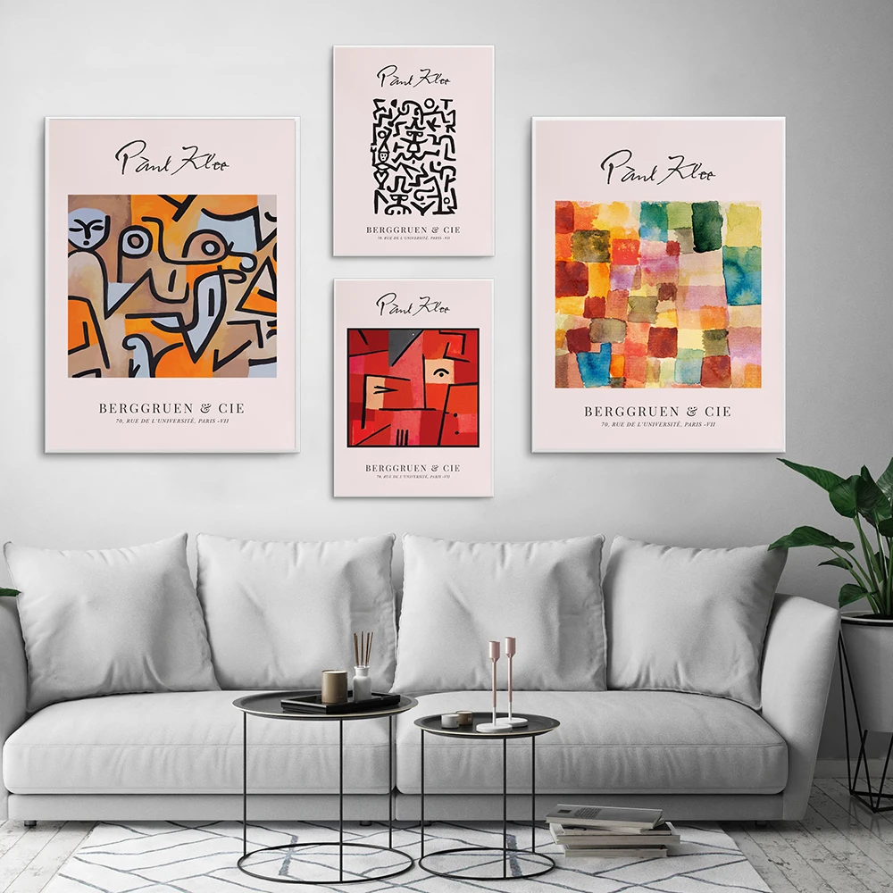 Paul Klee Exhibition Poster Wall Art Print Picture Modern Abstract Bauhaus Geometric Canvas Painting for Living Room Home Decor
Paul Klee Exhibition Poster Wall Art Print Picture Modern Abstract Bauhaus Geometric Canvas Painting for Living Room Home Decor