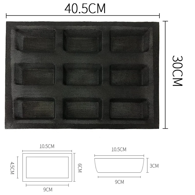 Food Grade Silicone Bread Forms Molds Non Stick Perforated Bakery Tray
Food Grade Silicone Bread Forms Molds Non Stick Perforated Bakery Tray