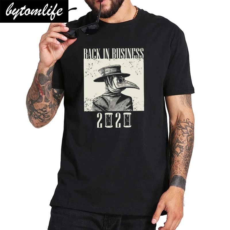 Plague Doctor Medieval Back In Business 2020 Fantasy T Shirt SCP-049 Tshirt Digital Print 100% Cotton Tee Tops
Plague Doctor Medieval Back In Business 2020 Fantasy T Shirt SCP-049 Tshirt Digital Print 100% Cotton Tee Tops