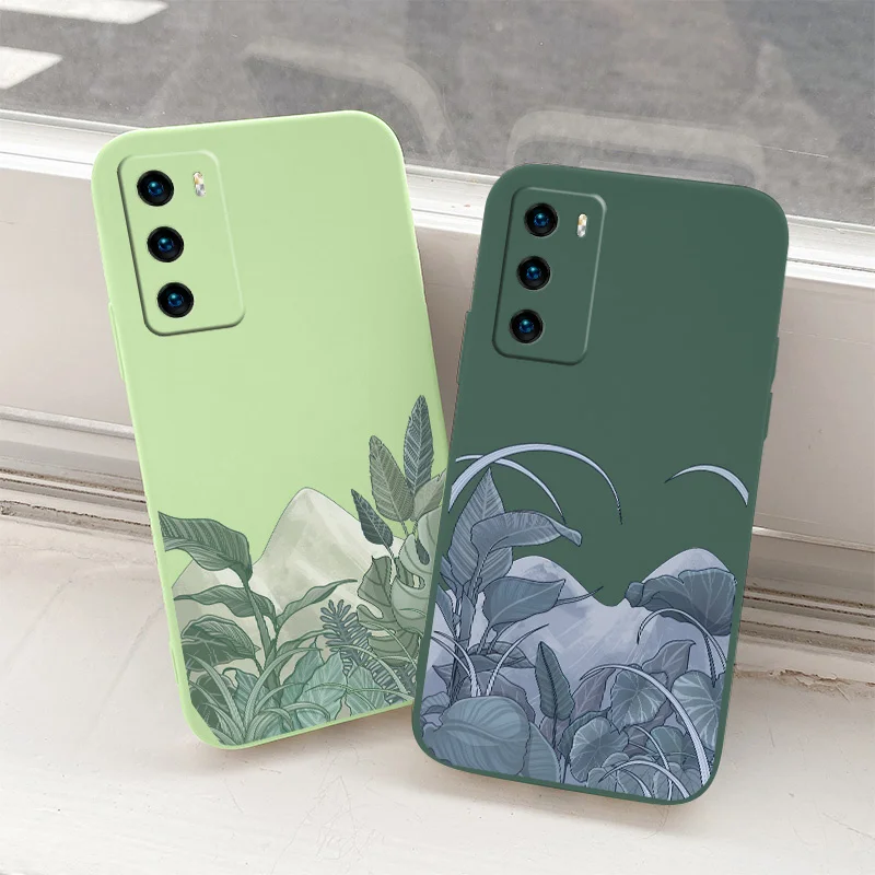 Plant Silicone Case For Huawei P40 P30 P20 Pro Lite Mate 40 30 20 Pro Lite P Smart 2021 Y7A Shockproof Soft Phone Cover
Plant Silicone Case For Huawei P40 P30 P20 Pro Lite Mate 40 30 20 Pro Lite P Smart 2021 Y7A Shockproof Soft Phone Cover