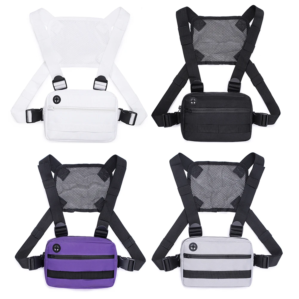 Fashion Sports Bag with Headphone Hole Multifunctional Travel Running Phone Vest Bag with Straps Unisex Chest Pack
Fashion Sports Bag with Headphone Hole Multifunctional Travel Running Phone Vest Bag with Straps Unisex Chest Pack