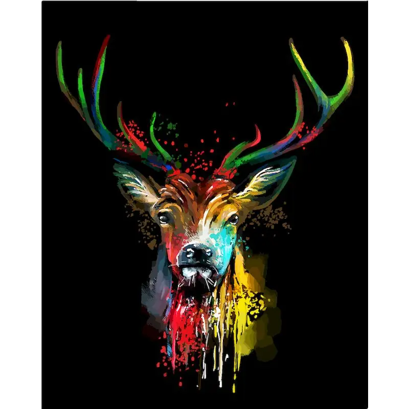 Deer Oil Picture By Number 50x65 On Canvas With Frame Animal Acrylic Paint For Adults Coloring Painting By Number Decoration Art
Deer Oil Picture By Number 50x65 On Canvas With Frame Animal Acrylic Paint For Adults Coloring Painting By Number Decoration Art