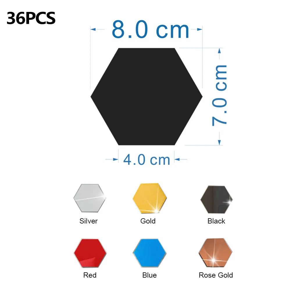 12/24/36pcs Hexagonal Acrylic Mirror DIY Wall Stickers 3D Three-dimensional Wall Stickers Home Decoration With Adhesive
12/24/36pcs Hexagonal Acrylic Mirror DIY Wall Stickers 3D Three-dimensional Wall Stickers Home Decoration With Adhesive