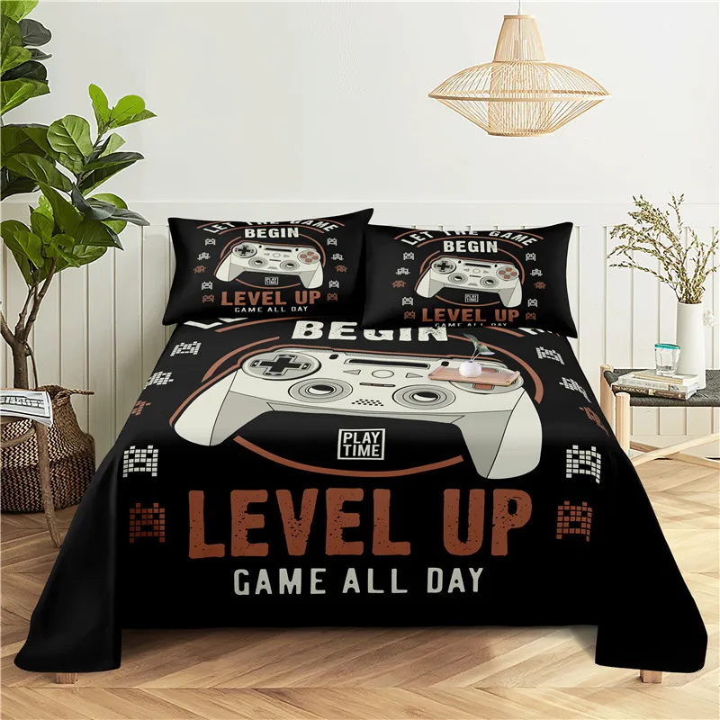 Cool Game Handle 0.9/1.2/1.5/1.8/2.0m Digital Printing Polyester Bed Flat Sheet With Pillowcase Print Bedding Set
Cool Game Handle 0.9/1.2/1.5/1.8/2.0m Digital Printing Polyester Bed Flat Sheet With Pillowcase Print Bedding Set