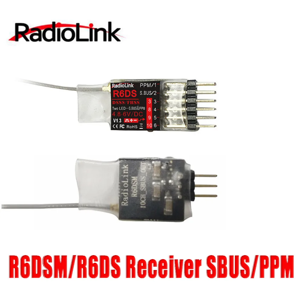 Radiolink Super Mini Receiver R6DS R6DSM For Radiolink Transmitters AT9S AT10 Fixed Wing Helicopter Model Electronic Toys Parts
Radiolink Super Mini Receiver R6DS R6DSM For Radiolink Transmitters AT9S AT10 Fixed Wing Helicopter Model Electronic Toys Parts
