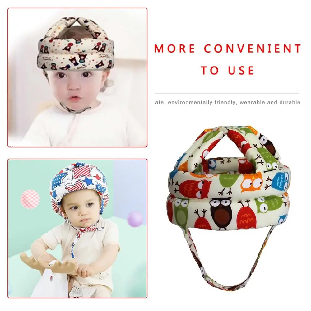 Anti-collision Cap Anti-drop Cap Twill Cartoon Printing Owl Headgear All-match Crimping Anti-drop Cap For Children
Anti-collision Cap Anti-drop Cap Twill Cartoon Printing Owl Headgear All-match Crimping Anti-drop Cap For Children