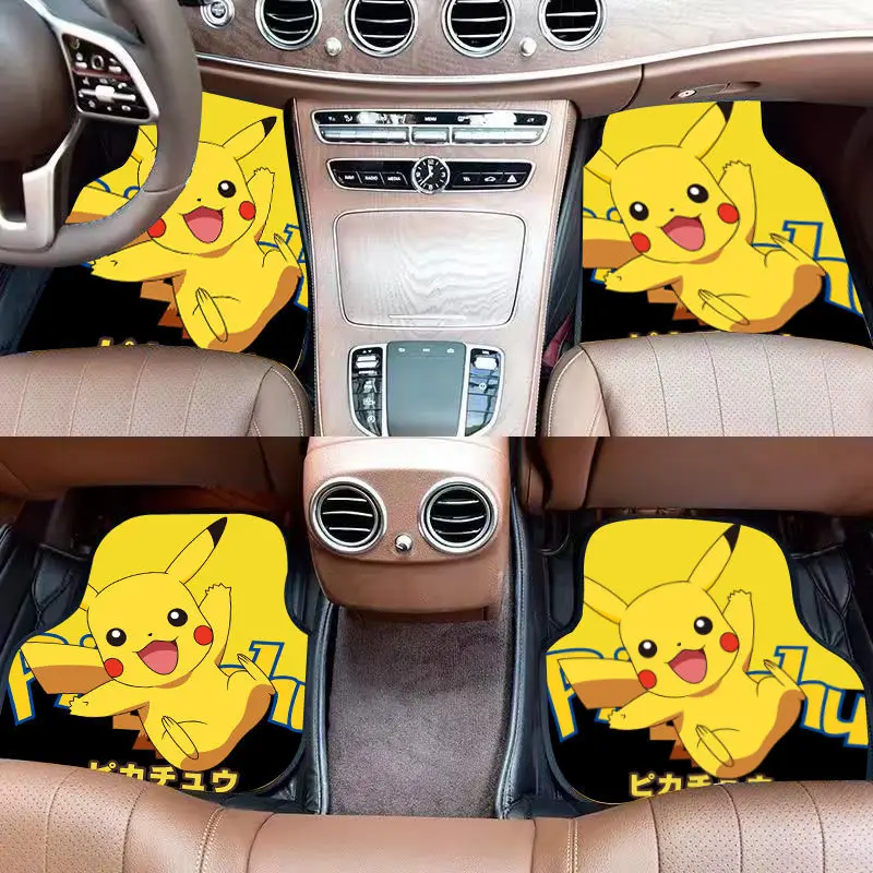 Anime Cartoon Pokemon Pikachu Monolithic Car Short Plush Foot Pads Wearresistant Environmental Protection Universal Car Products
Anime Cartoon Pokemon Pikachu Monolithic Car Short Plush Foot Pads Wearresistant Environmental Protection Universal Car Products