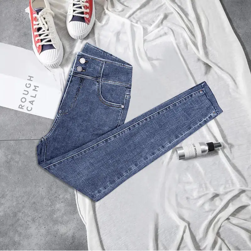 4XL Plus Size Slim Stretch High Waist Jeans For Women Fashion Vintage Skinny Jeans Woman Casual Denim Women Pencil Pants C6357
4XL Plus Size Slim Stretch High Waist Jeans For Women Fashion Vintage Skinny Jeans Woman Casual Denim Women Pencil Pants C6357
