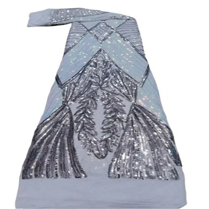 High Quality Sequins Lace Fabrics 2021 Silver Latest African Sequence Lace Fabric for Bridal Lace Nigerian Net Lace Fabric
High Quality Sequins Lace Fabrics 2021 Silver Latest African Sequence Lace Fabric for Bridal Lace Nigerian Net Lace Fabric